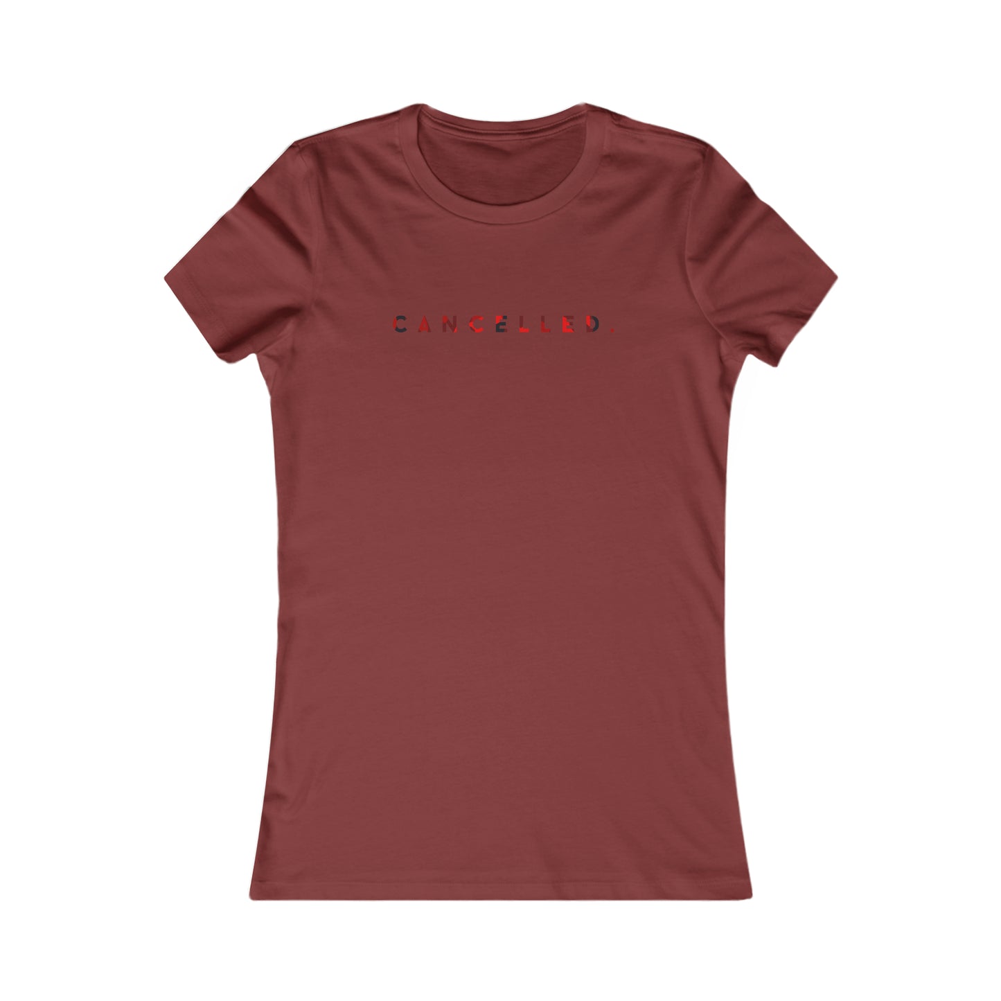 Cancelled. -Red Camo Women's Tee