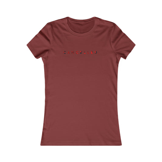 Cancelled. -Red Camo Women's Tee