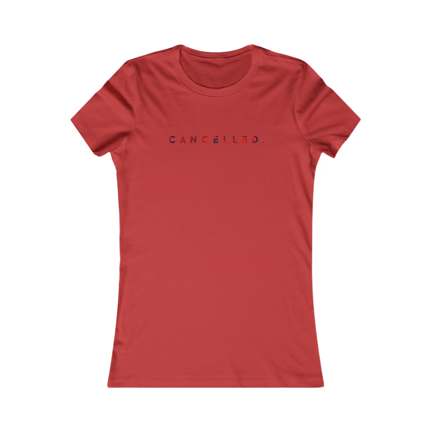 Cancelled. -Red Camo Women's Tee