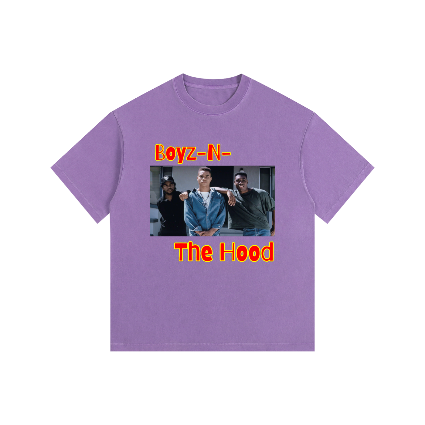 90s,Gooding,Cube,Chestnut,Boyz,Hood,T-Shirt,Oversized,Relaxed,Movies